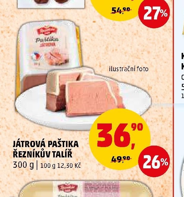 Játrová paštika Řezníkův talíř 300 g