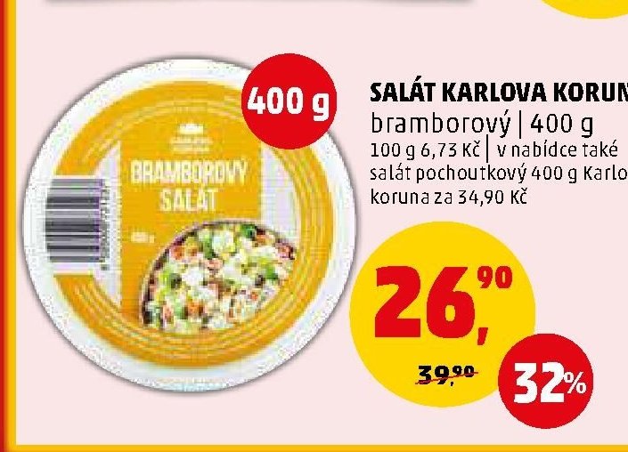 SALÁT KARLOVA KORUNA