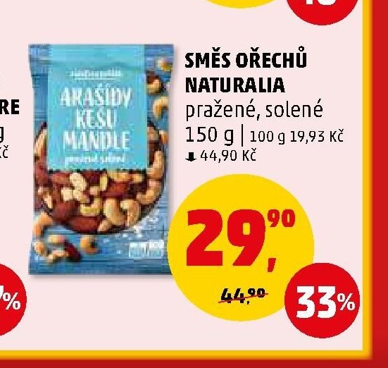 SMĚS OŘECHŮ NATURALIA