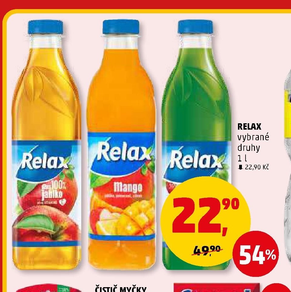 Relax vybrané druhy