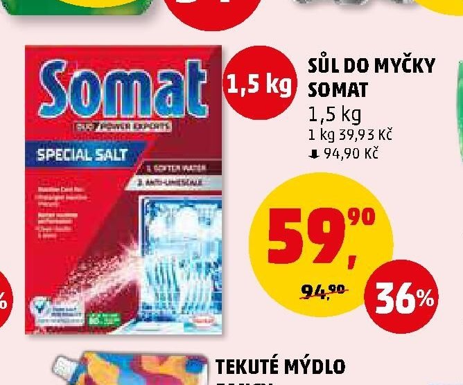 Sůl do myčky Somat
