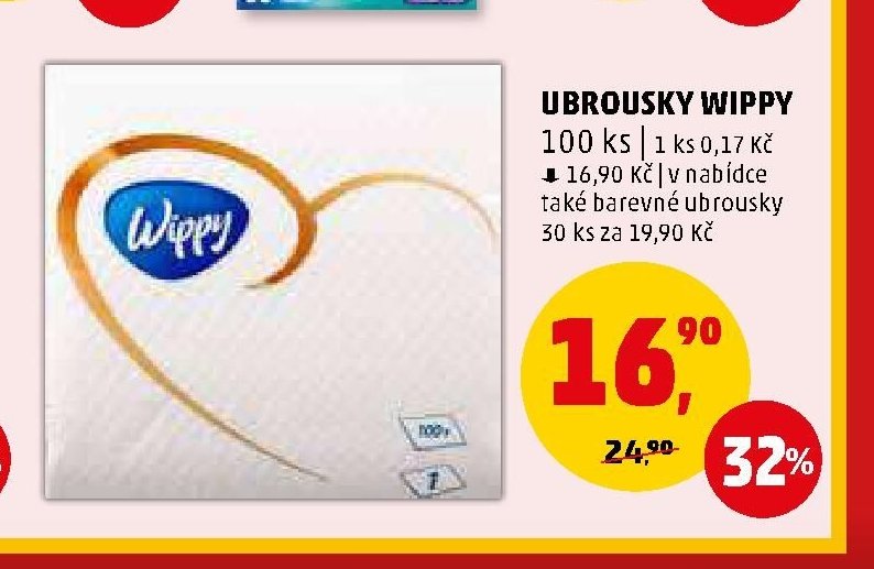 Ubrousky Wippy