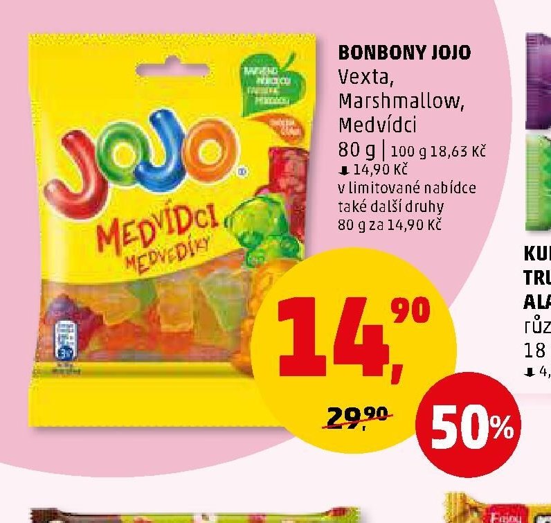Bonbony Jojo Vexta, Marshmallow, Medvídci