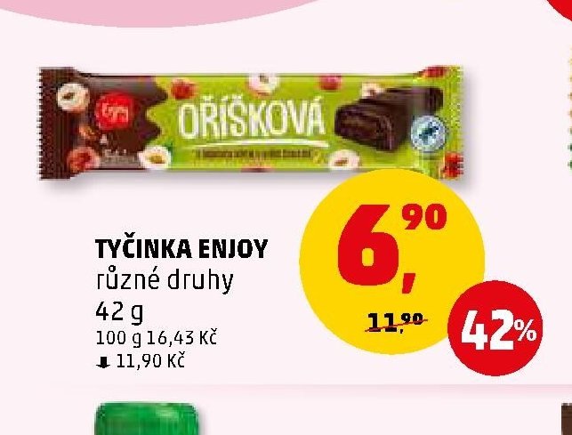 Tyčinka Enjoy různé druhy