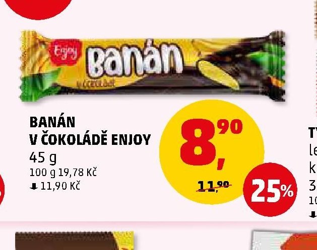 Banán v čokoládě Enjoy