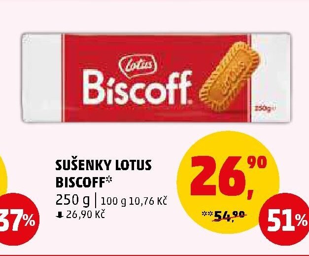 Sušenky Lotus Biscoff