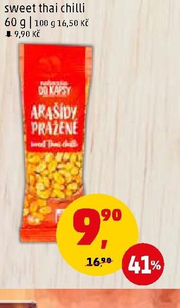 PRAŽENÉ ARAŠÍDY NATURALIA DO KAPSY