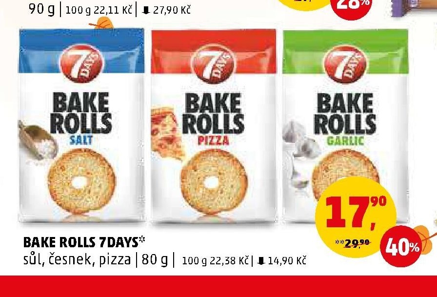 BAKE ROLLS 7DAYS