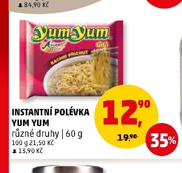 Instantní polévka Yum Yum