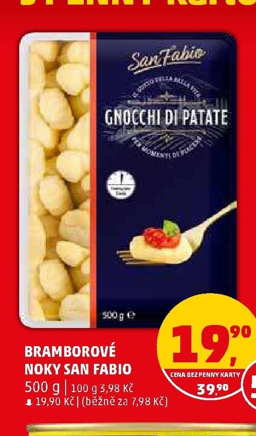 Bramborové noky San Fabio