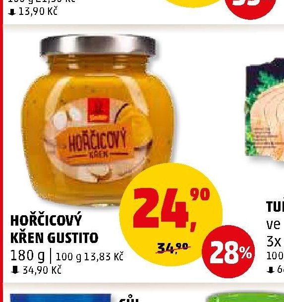 Hořčicový křen Gustito
