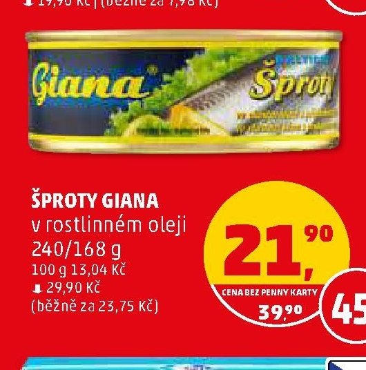 Šproty Giana