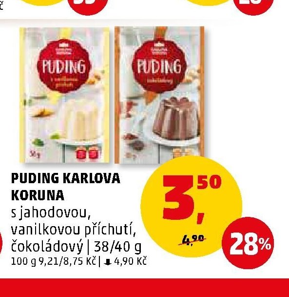 Puding Karlova Koruna