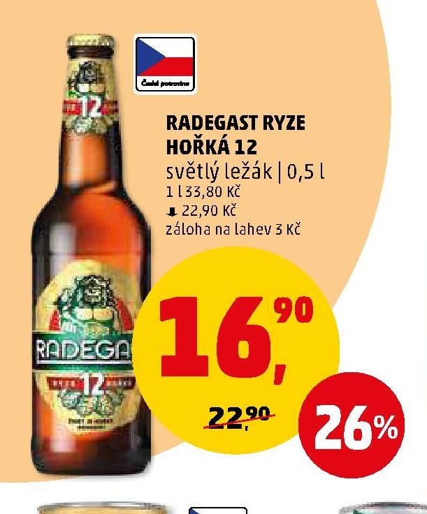 RADEGAST RYZE HOŘKÁ 12