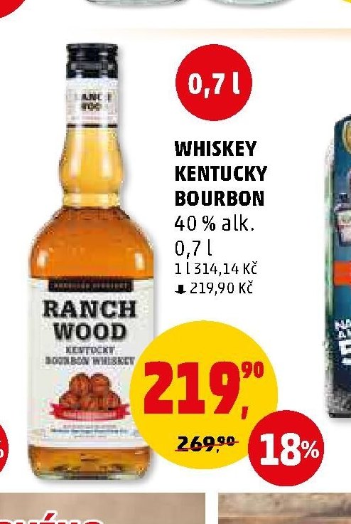 WHISKEY KENTUCKY BOURBON RANCH WOOD