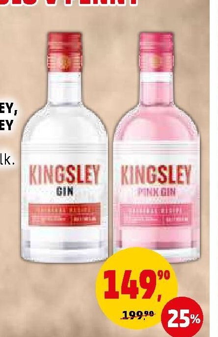 GIN KINGSLEY, GIN KINGSLEY PINK