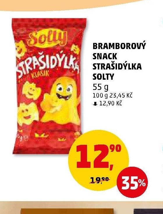 BRAMBOROVÝ SNACK STRAŠIDÝLKA SOLTY