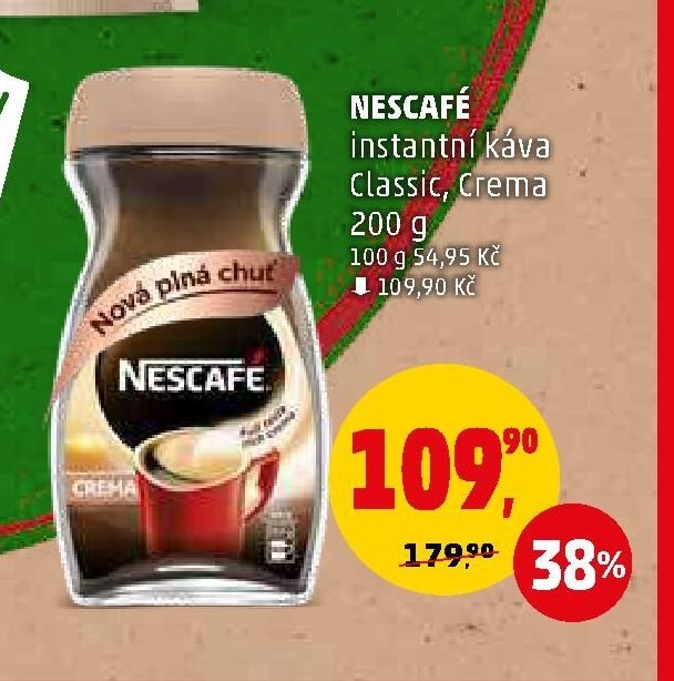 Nescafé Classic, Crema