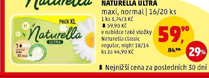 VLOŽKY NATURELLA ULTRA