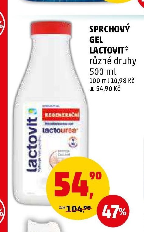 Sprchový gel Lactovit