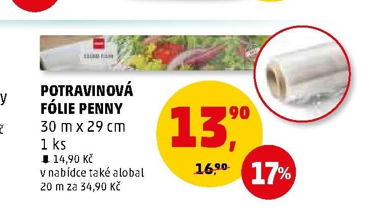 Potravinová fólie Penny