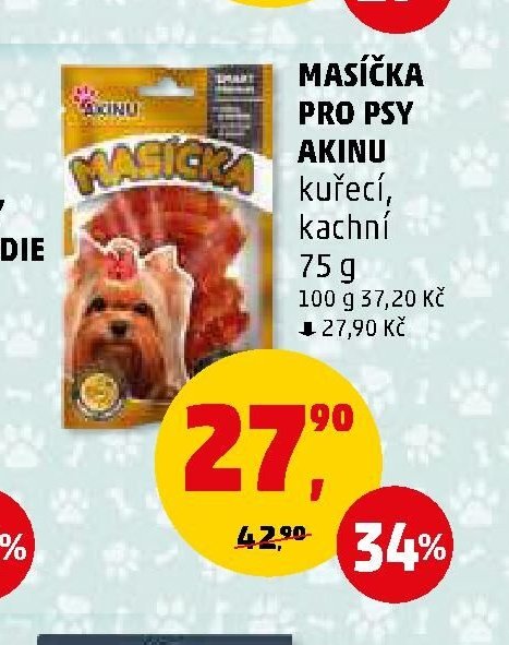 MASÍČKA PRO PSY AKINU