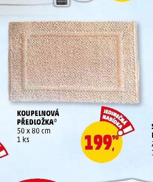 Koupelnová předložka