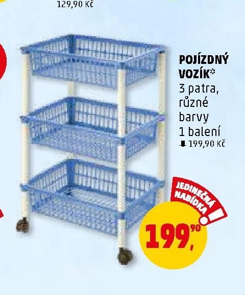 Pojízdný vozík