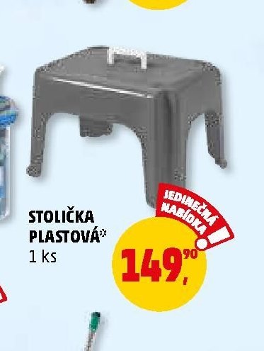 Stolička plastová