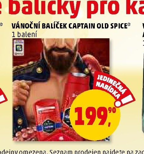 Vánoční balíček Captain Old Spice