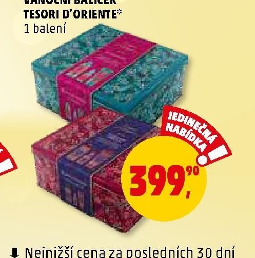 Vánoční balíček Tesori d'Oriente