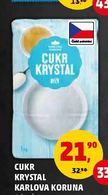 Cukr krystal Karlova Koruna