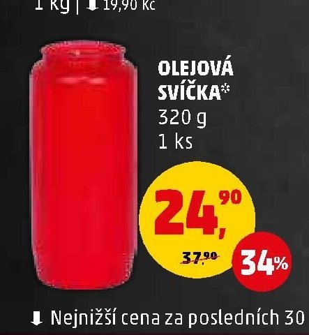 Olejová svíčka