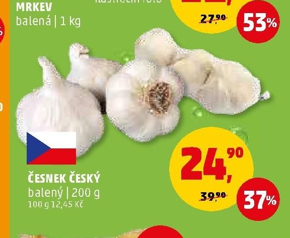 Česnek český 200 g