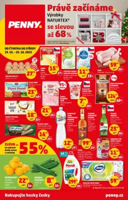 akční leták Penny Market 19.10.2023-25.10.2023