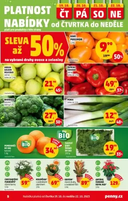 akční leták Penny Market 19.10.2023-25.10.2023