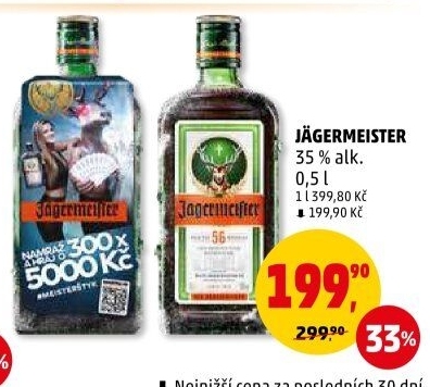 Bylinný likér Jägermeister