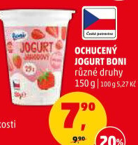 Jogurt ochucený Boni