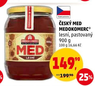 Med pastovaný Medokomerc