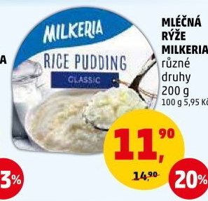 Mléčná rýže Milkeria