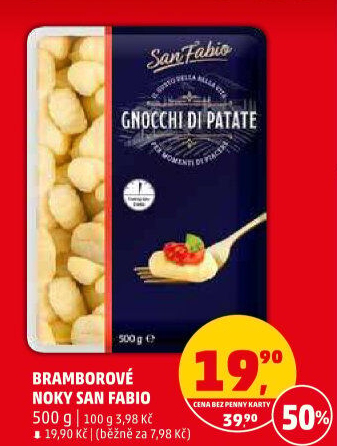 Noky bramborové San Fabio