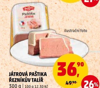 Paštika játrovka Řezníkův talíř