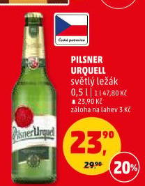 Pivo Pilsner Urquell