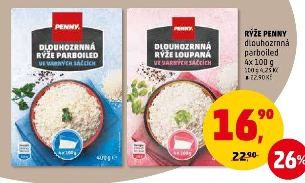 Rýže parboiled Penny