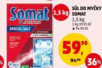 Sůl do myčky Somat