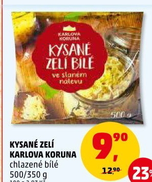 Zelí bílé kysané Karlova Koruna