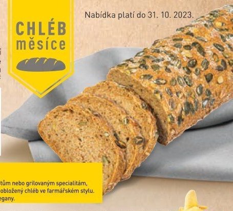 Chléb s dýní z naší pece