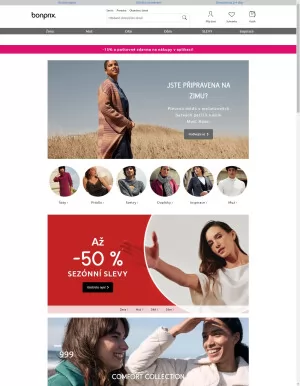 akční leták Bonprix 18.10.2023-24.10.2023