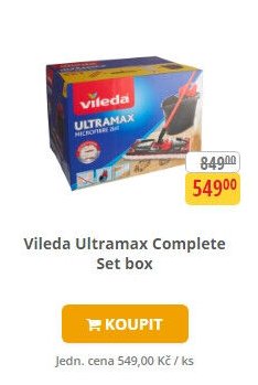 Vileda Ultramax Complete Set box