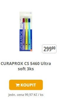 CURAPROX CS 5460 Ultra soft 3ks